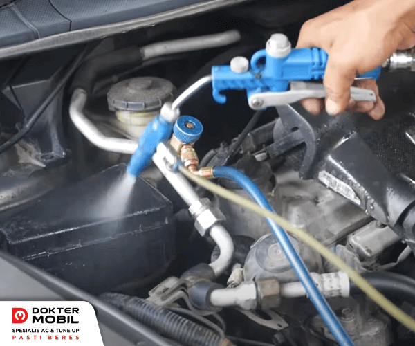 bengkel Cirebon cuci AC mobil tanpa bongkar